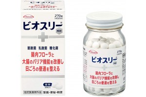 Bio-Three combination tablets for intestinal flora 270 tab. (probiotic, Enterococcus faecium, Clostridium butyricum, Bacillus subtilis)